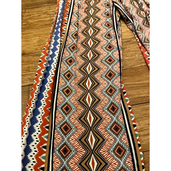 City Triangles Women Strapless Boho Jumpsuit Size: M Multicolor Summer Perfect - Picture 2 of 3